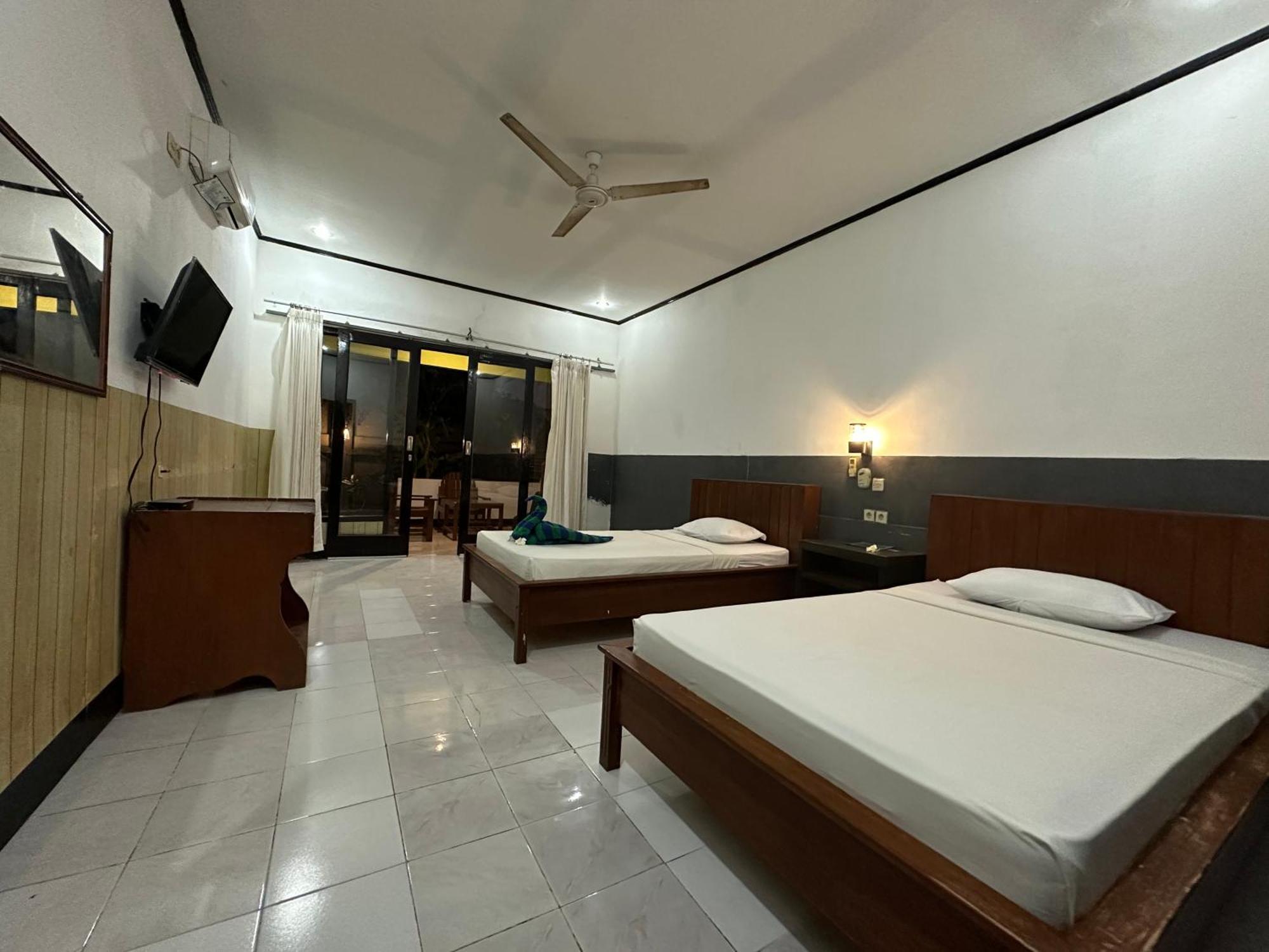 Creative Bungalow Beach Front Gili Trawangan Dış mekan fotoğraf